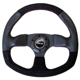 NRG 320mm Sport Suede Steering Wheel Oval