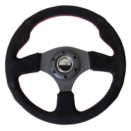 NRG 320mm Sport Suede Steering Wheel Race