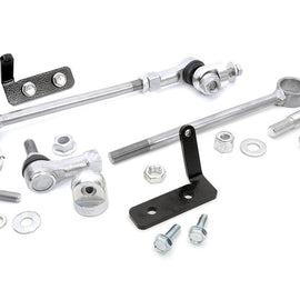 Rough Country Front Sway Bar Quick Disconnects for 4-6.5-inch Lifts