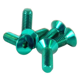 NRG Steering Wheel Screw Kit Upgrade Green "CONICAL" SWS-100GN