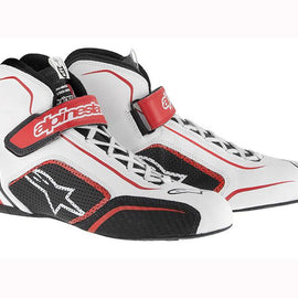 ALPINESTARS TECH 1-T SHOE WHITE RED SZ 11