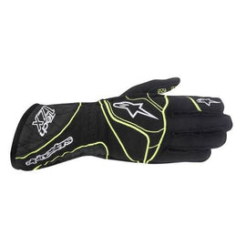 ALPINESTARS TECH 1 ZX GLOVE BLACK YELLOW FLUO SZ XL