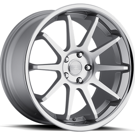 CONCEPT ONE CS-10 20X10.5 +27 5X114.3 MATTE SILVER MACHINED 1 WHEEL