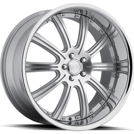 CONCEPT ONE RS-10 20X10 +38 5X114.3 SILVER MACHINED 1 WHEEL