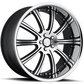 CONCEPT ONE RS-10 20X8.5 +20 5X112 MATTE BLACK/MACHINED 1 WHEEL