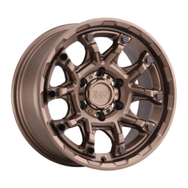 BLACK RHINO ARK 20X9.0 6x139.7 ET-18 CB112.1 BRONZE W/GLOSS BLACK BOLT