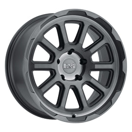 BLACK RHINO CHASE 17x9.0 6x120 ET12 CB67.1 MATTE GUNMETAL W/BRUSHED GUNMETAL FAC