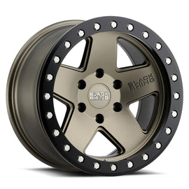 BLACK RHINO CRAWLER BEADLOCK 17x8.5 6x139 ET-32 CB112.1 MATTE BRONZE W/BLACK LIP
