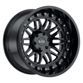 BLACK RHINO FURY 20x9.5 5x127 ET-18 CB71.6 GLOSS BLACK