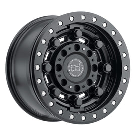 BLACK RHINO GARRISON BEADLOCK 17x8.5 5x114.3 ET-32 CB71.6 MATTE BLACK