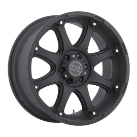 BLACK RHINO GLAMIS 20x9.0 6x139.7 ET-12 CB112.1 MATTE BLACK