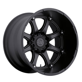 BLACK RHINO GLAMIS 20x9.0 8x165 ET-12 CB122.1 MATTE BLACK