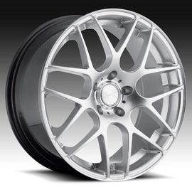 MRR UO2 19x8.5 5x120 +15 HYPER SILVER 1 WHEEL/RIM