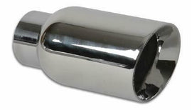 VIBRANT PERFORMANCE 4" Round Stainless Steel Tip (Double Wall, Angle Cut) 1207