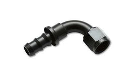 VIBRANT PERFORMANCE Push-On 90 Degree Hose End Elbow Fitting Size -6AN 22906