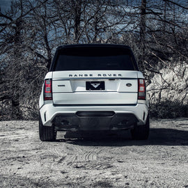 VORSTEINER HSE VERITAS REAR BUMPER FASICA DVWP PRIMERED & CF FOR RANGE ROVER