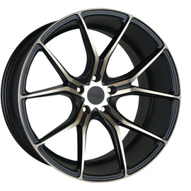 Traklite VORTEX 20x8.5 5x114.3 +35 73.1CB COPPER BRONZE FACE/ MATTE BLACK WINDOWS