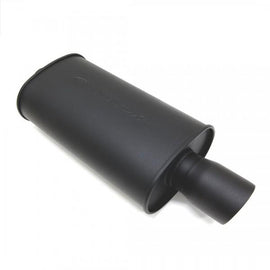 BLOX Racing SL Universal Sport Muffler w/Double Wall Tip Matte Black 3"