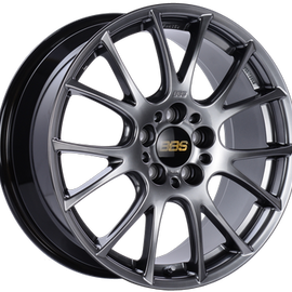 BBS STYLE REV 19X9 5X120 +22 CB82 DIAMOND BLACK WHEEL / RIM REV050DBK