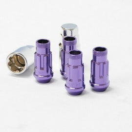 MONSTER LUG NUT LOCK 4 PIECE SET 14x1.50 STEEL PURPLE 33002L
